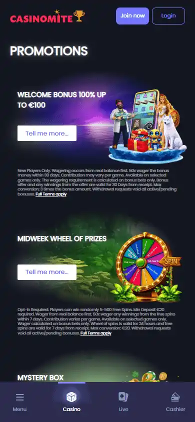 Casinomite screenshot 6