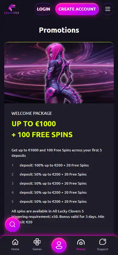Casinorex screenshot 6