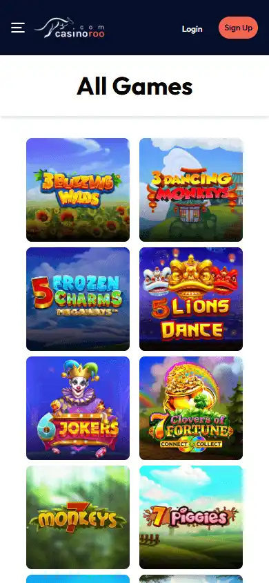CasinoRoo screenshot 5