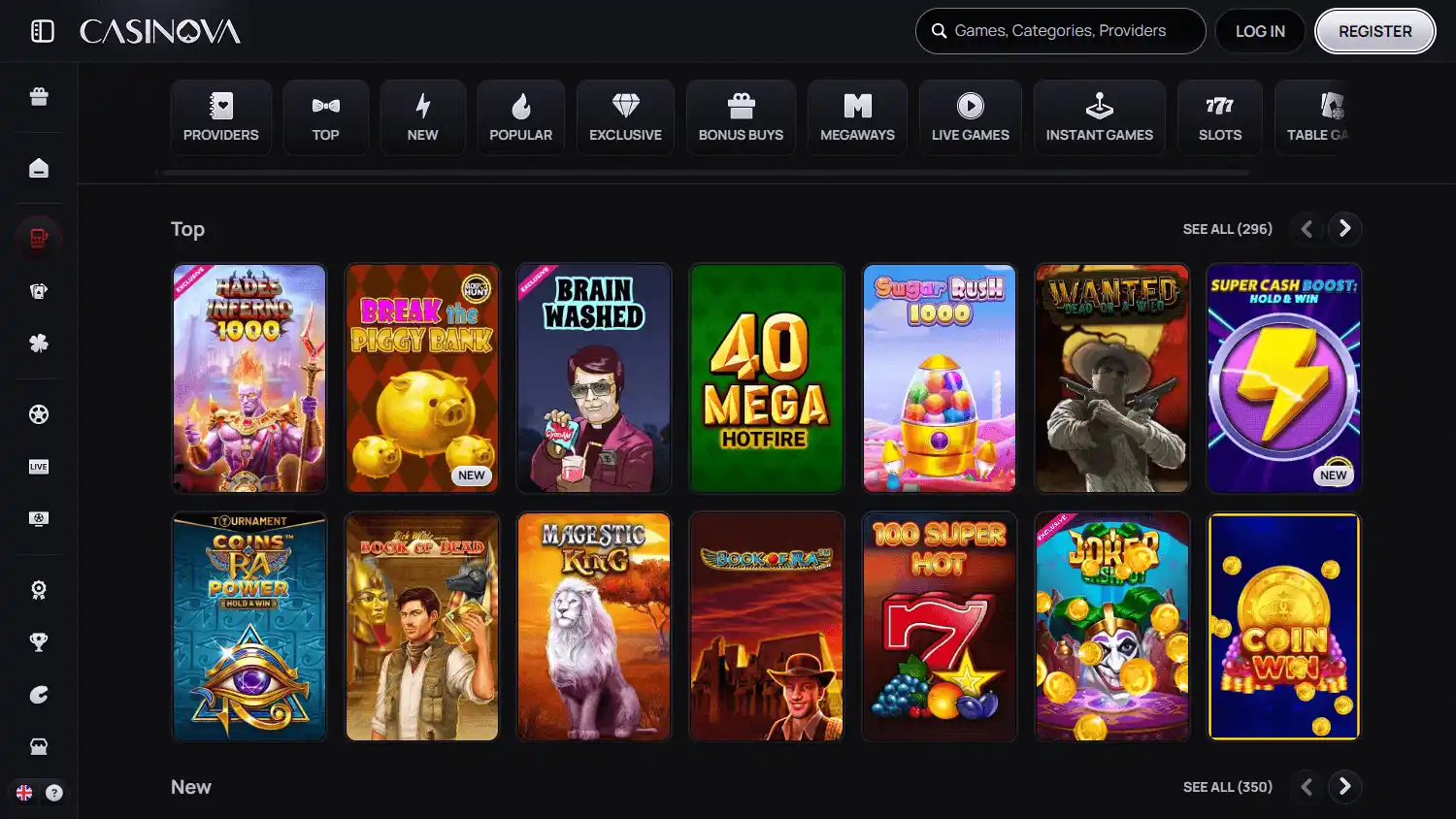 Casinova screenshot 2