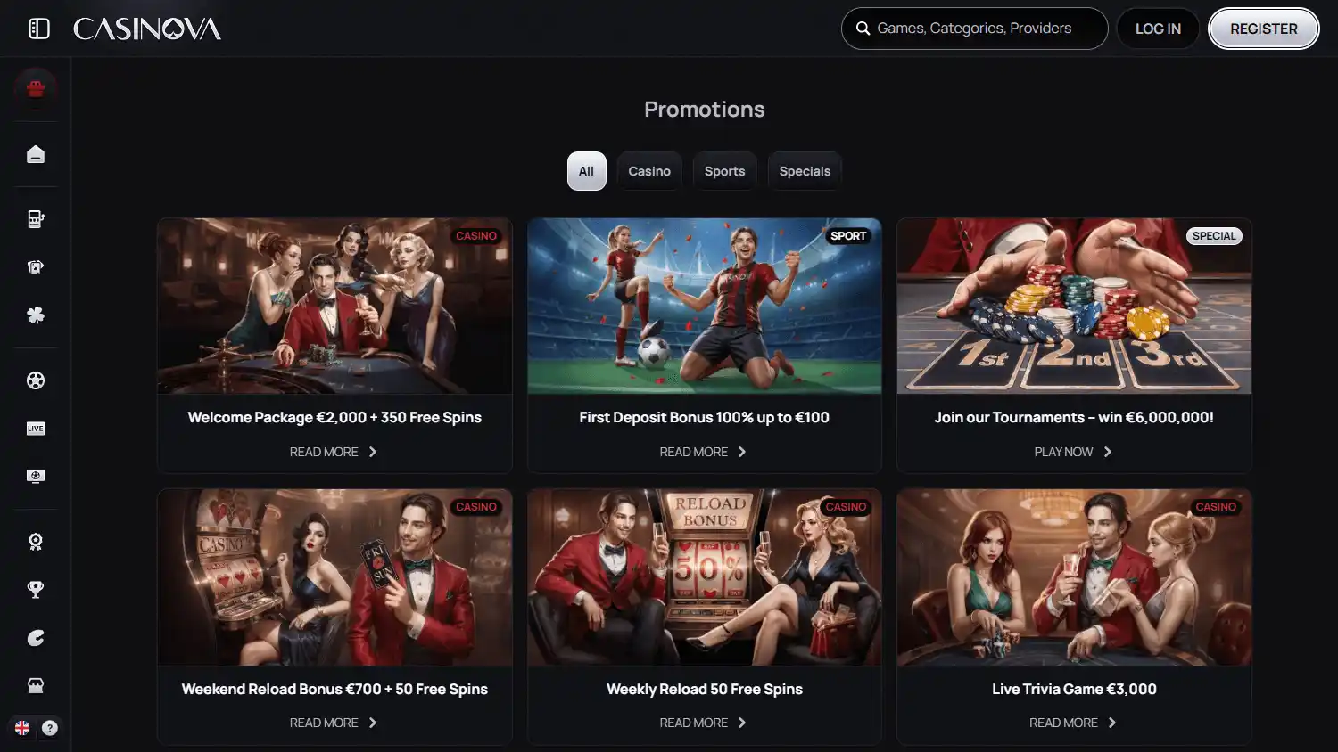 Casinova screenshot 3