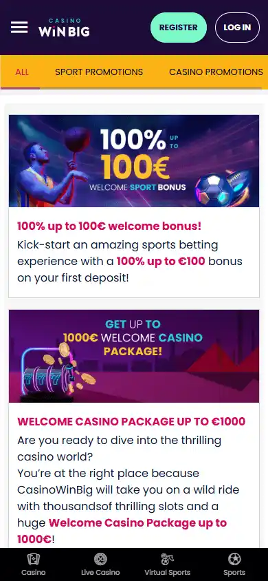 CasinoWinBig screenshot 6