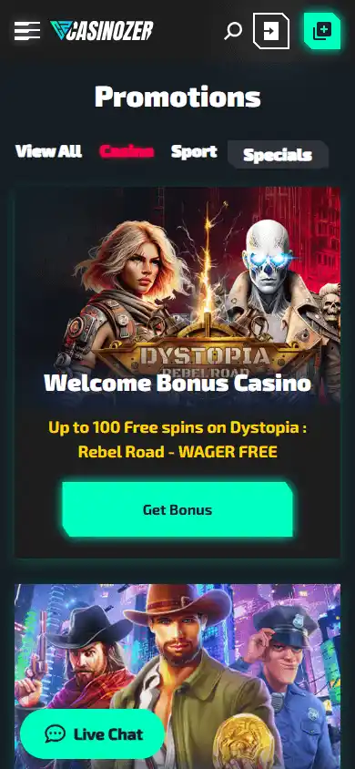 Casinozer screenshot 6