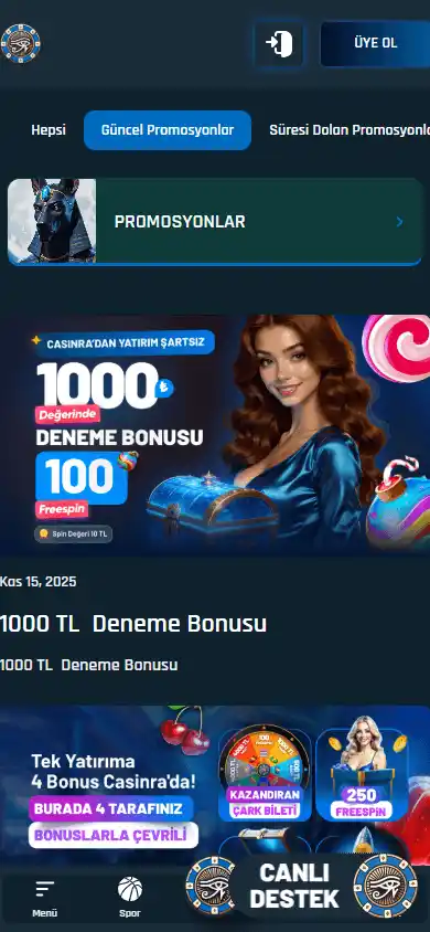 Casinra Casino screenshot 6