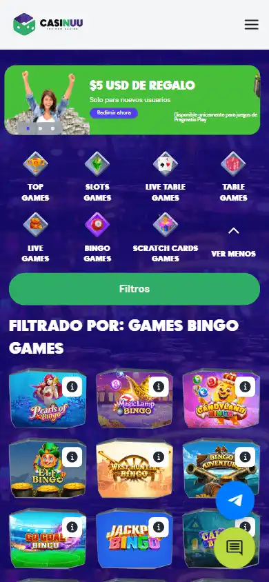Casinuu Casino screenshot 3