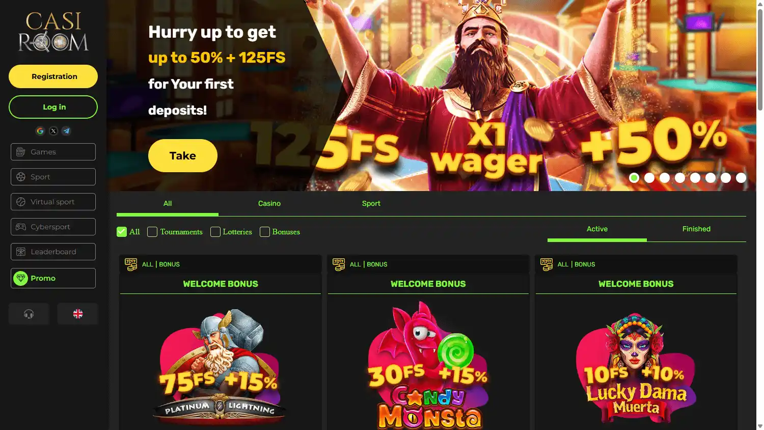 Casiroom Casino screenshot 2