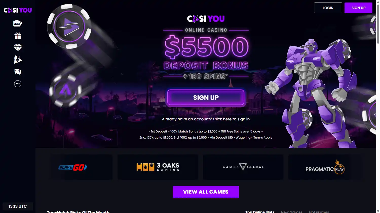 CasiYou Casino screenshot 1