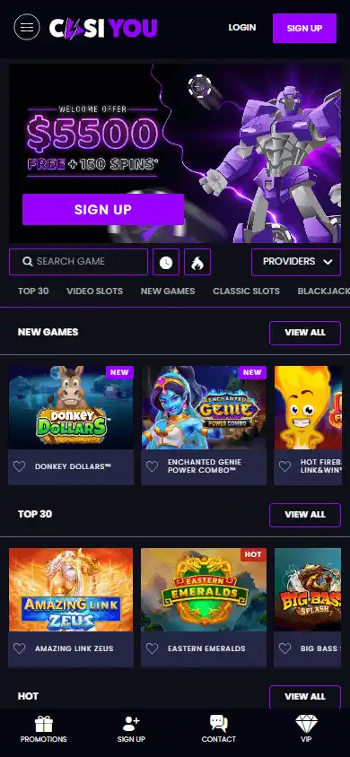 CasiYou Casino screenshot 6