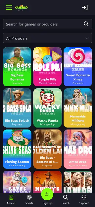 Casmiro Casino screenshot 5