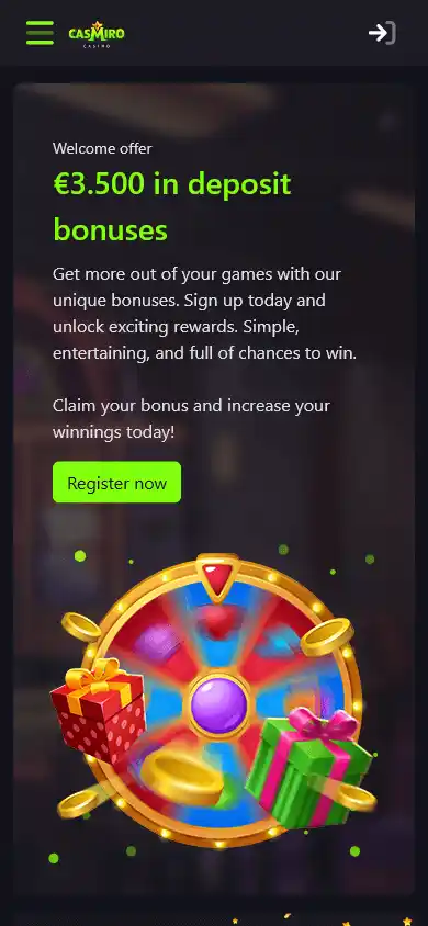 Casmiro Casino screenshot 6