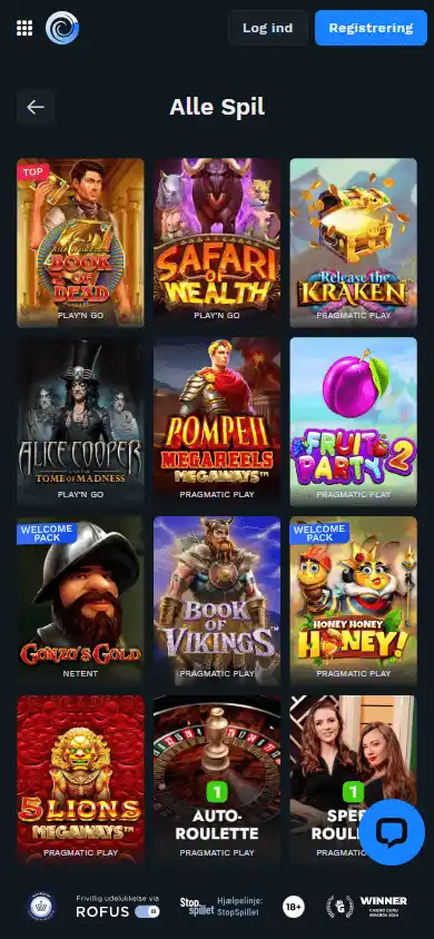 Casongo Casino screenshot 5
