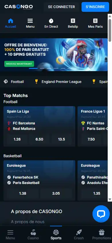 CASONGO Casino screenshot 4