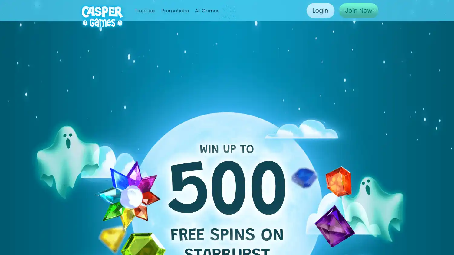 Casper Games Casino IE screenshot 2