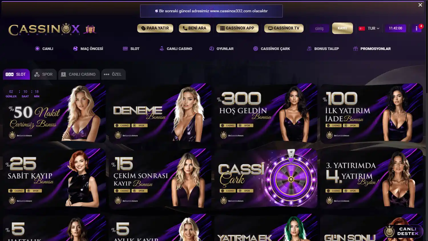 Cassinox Casino screenshot 3