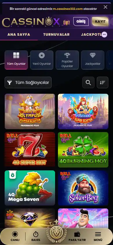 Cassinox Casino screenshot 5