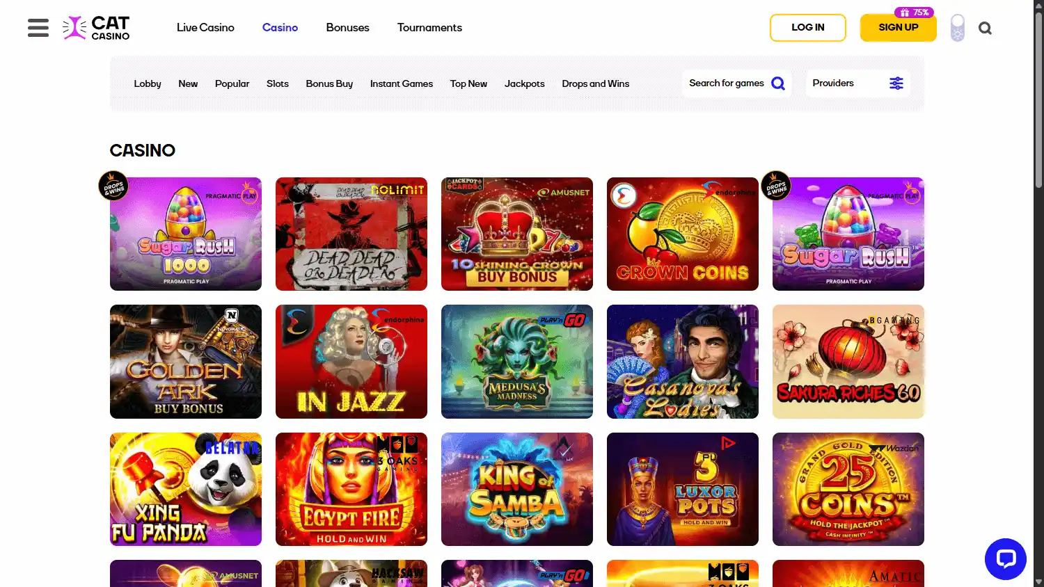 CatCasino screenshot 2