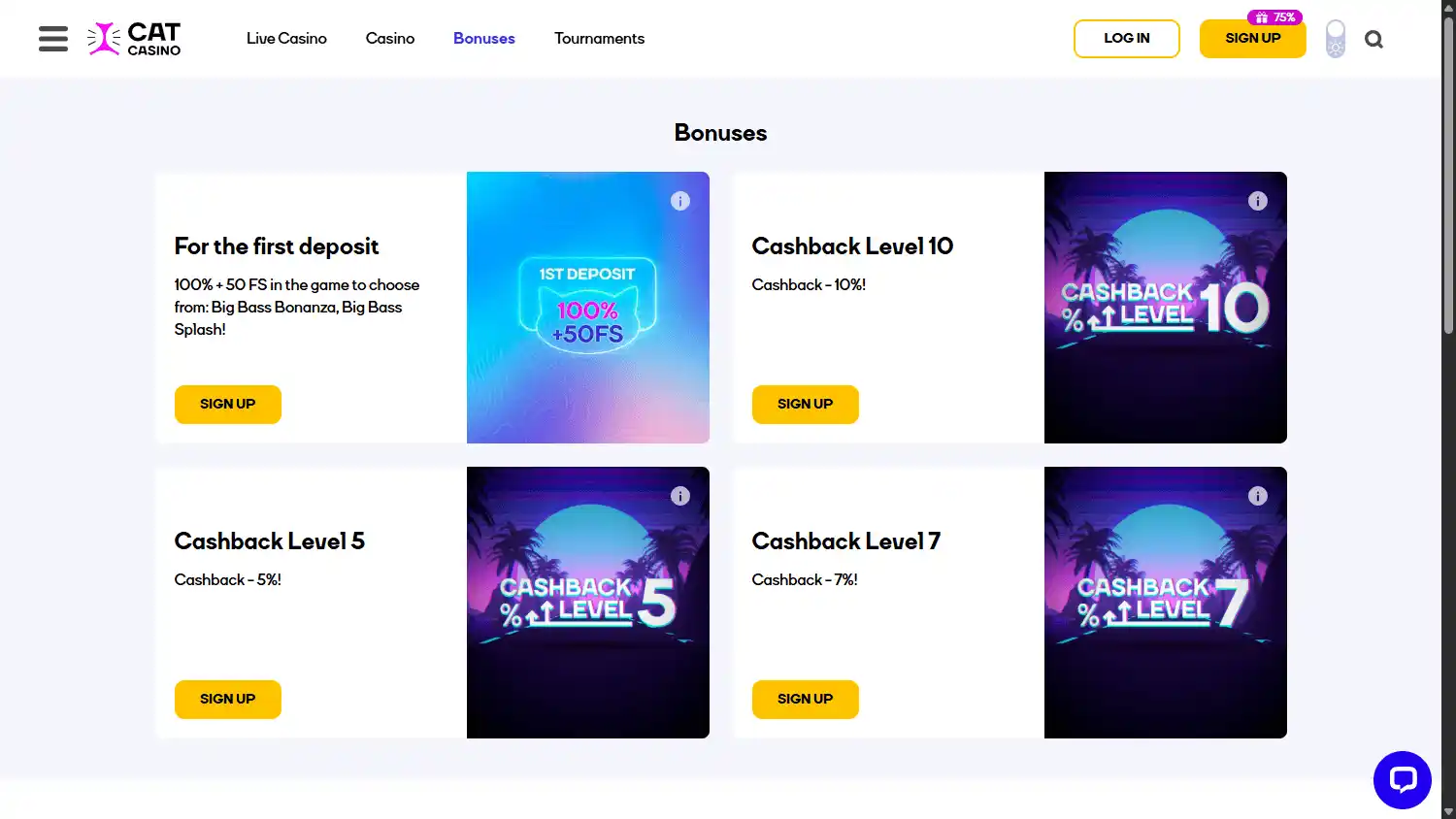 CatCasino screenshot 3