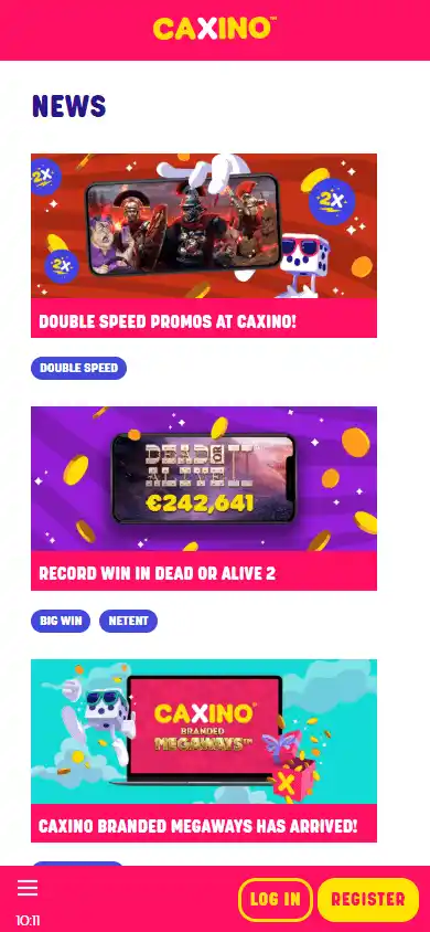Caxino Casino screenshot 6