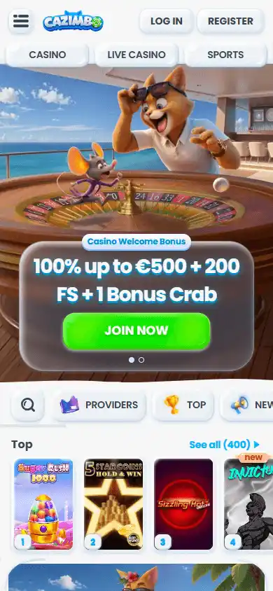 Cazimbo Casino screenshot 4