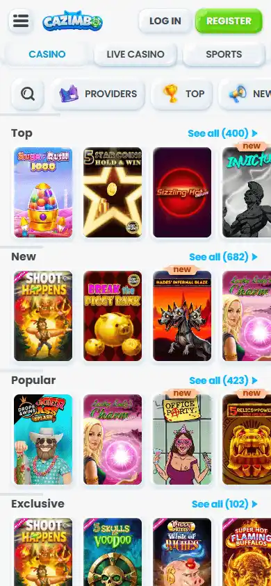 Cazimbo Casino screenshot 5