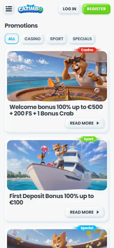Cazimbo Casino screenshot 6