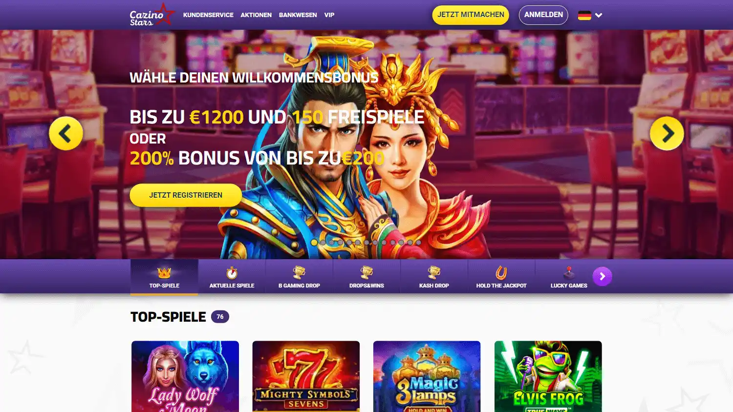 Cazino Stars Casino screenshot 1