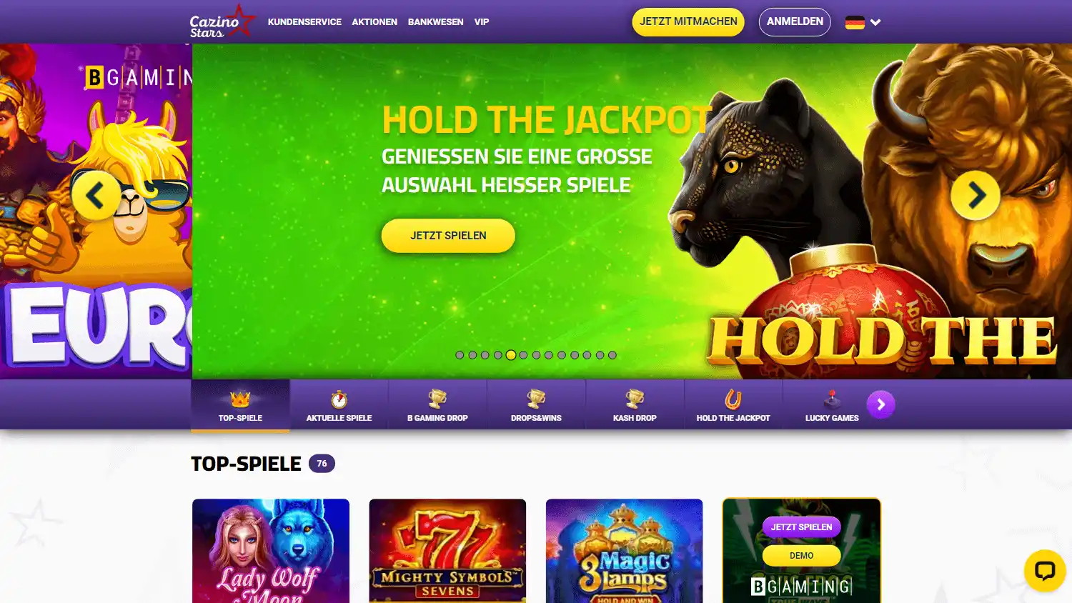 Cazino Stars Casino screenshot 2