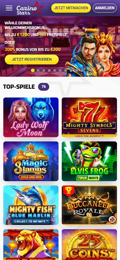 Cazino Stars Casino screenshot 3