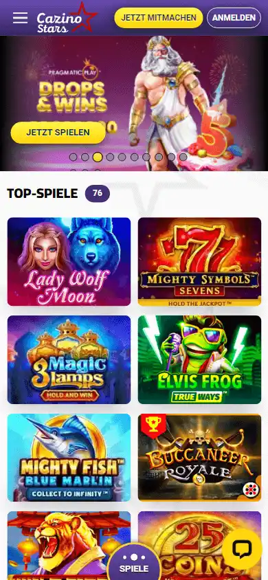 Cazino Stars Casino screenshot 4