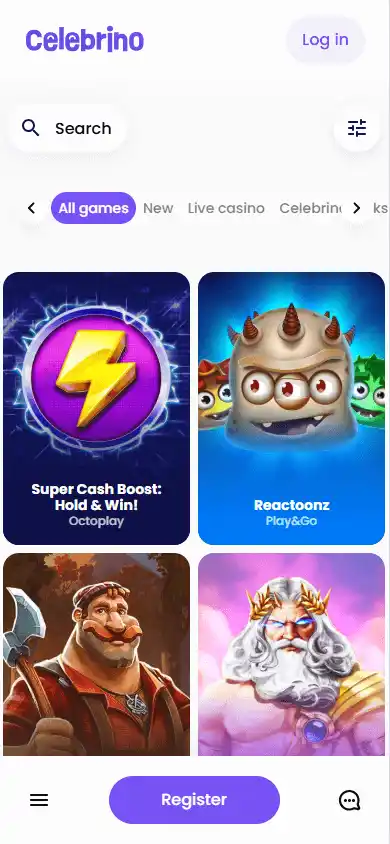 Celebrino Casino screenshot 5