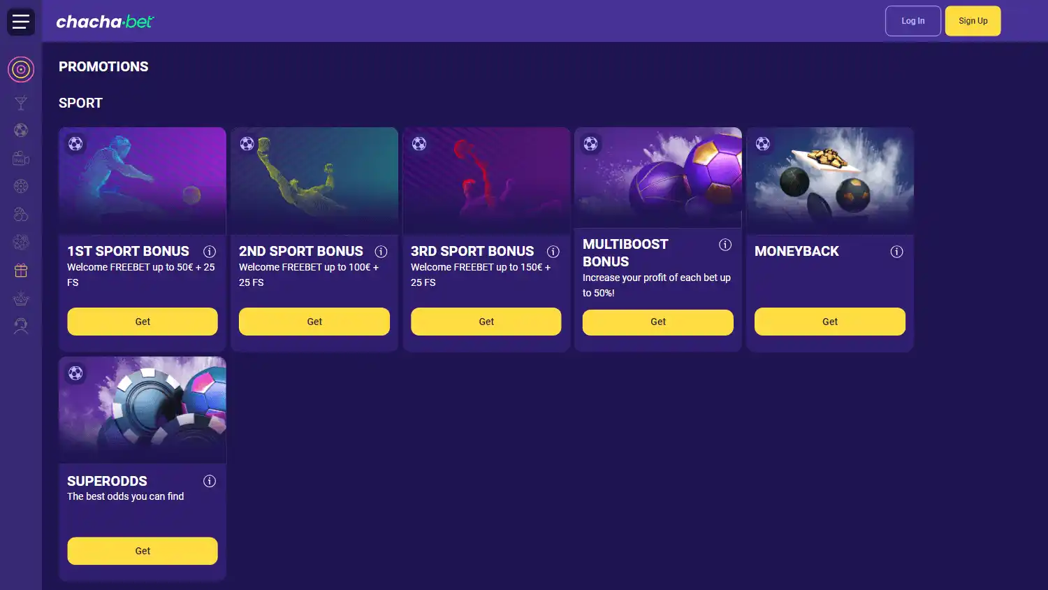 ChachaBet Casino screenshot 3
