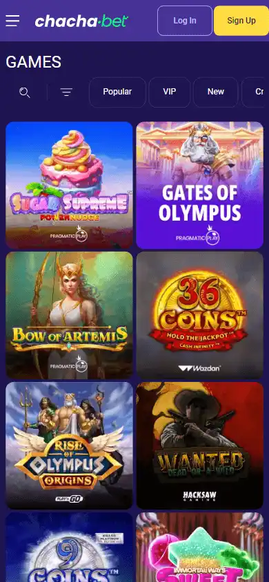 ChachaBet Casino screenshot 5