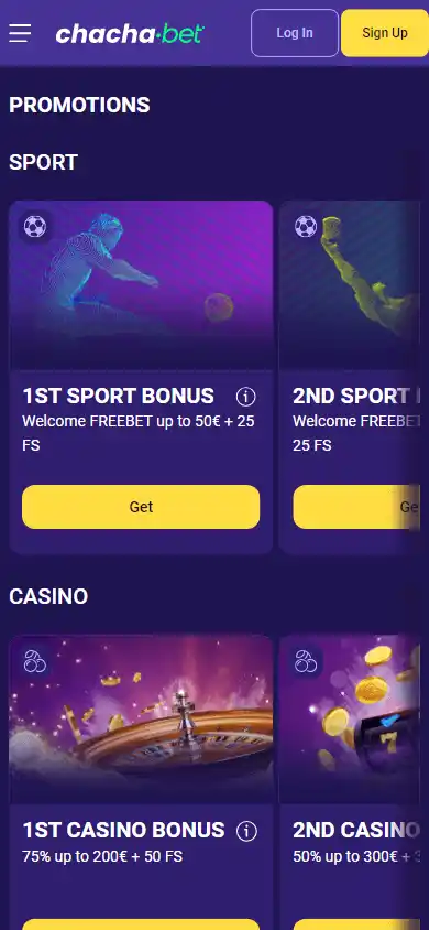 ChachaBet Casino screenshot 6
