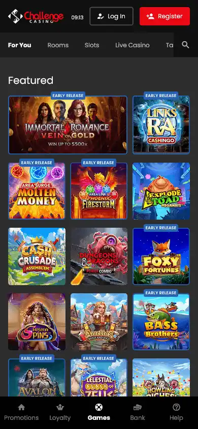Challenge Casino screenshot 3