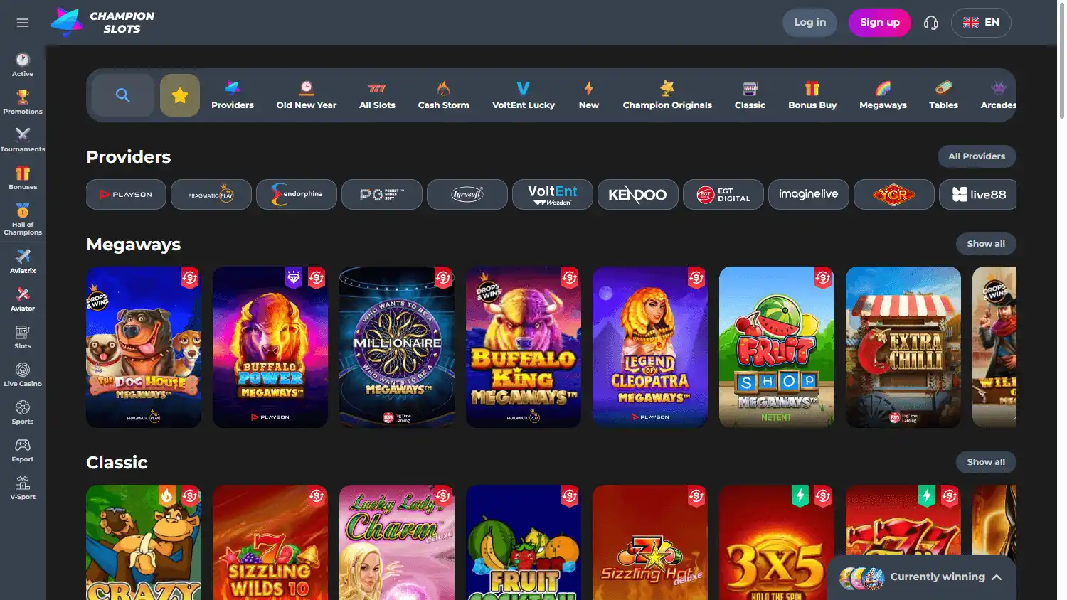 Champion Slots Casino screenshot 2