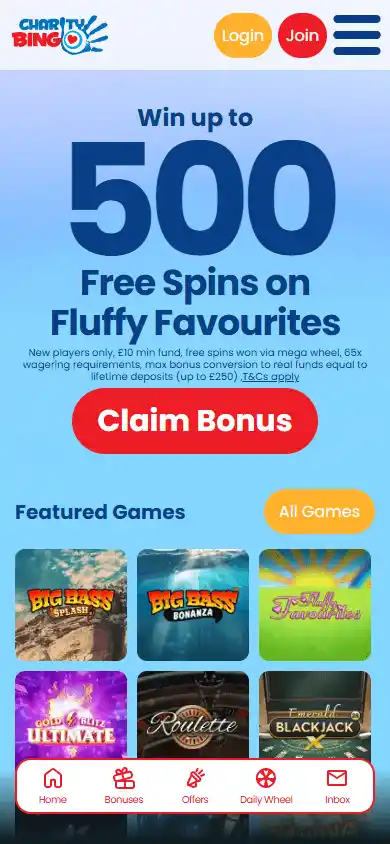 Charity Bingo Casino screenshot 4
