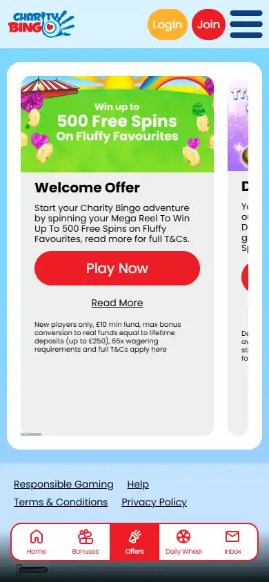 Charity Bingo Casino screenshot 6