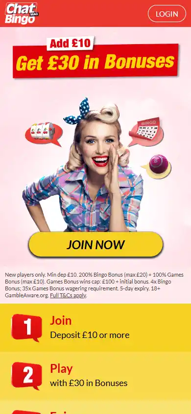 Chat Mag Bingo Casino screenshot 2