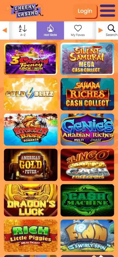 Cheeky Casino screenshot 5