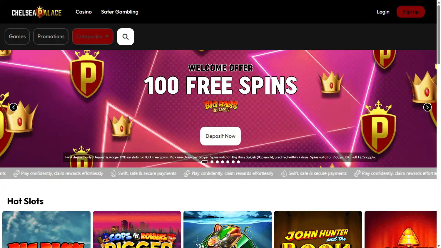 Chelsea Palace Casino screenshot 1