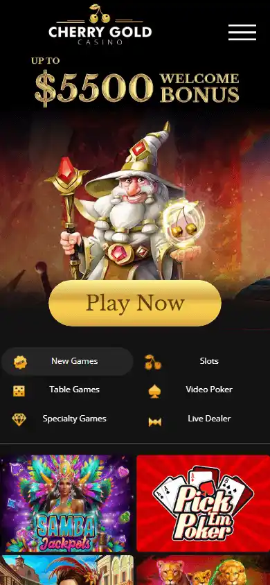 Cherry Gold Casino screenshot 4