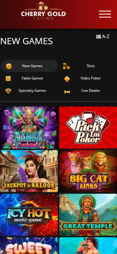 Cherry Gold Casino screenshot 5