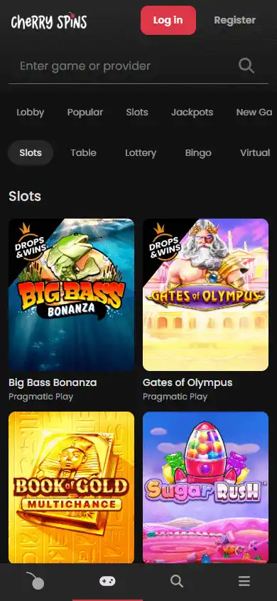 Cherry Spins Casino screenshot 4