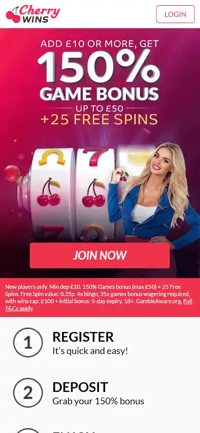 Cherry Wins Casino screenshot 2