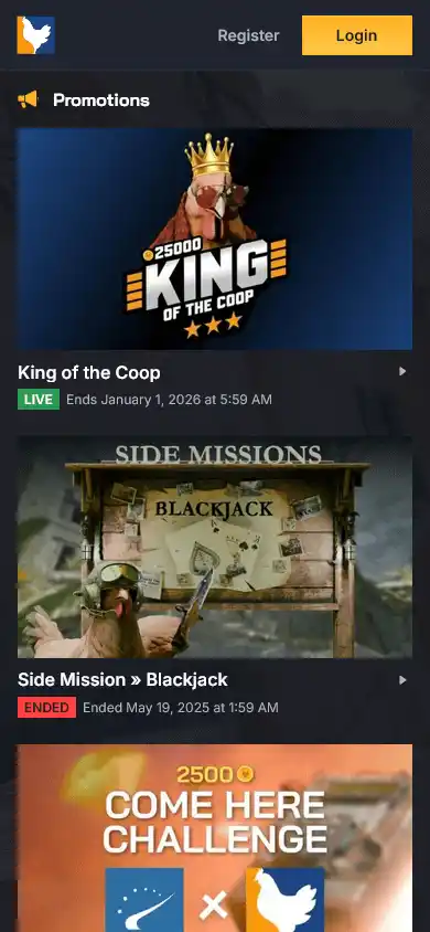 Chicken.GG Casino screenshot 3
