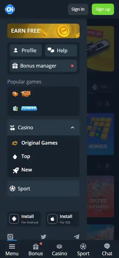 ChillBet Casino screenshot 3