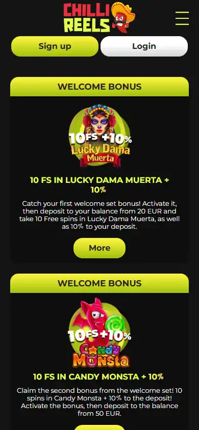 Chilli Reels Casino screenshot 6