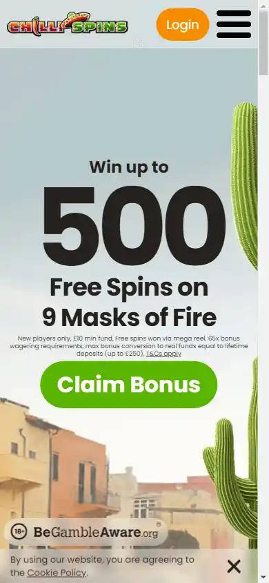 Chilli Spins Casino screenshot 4