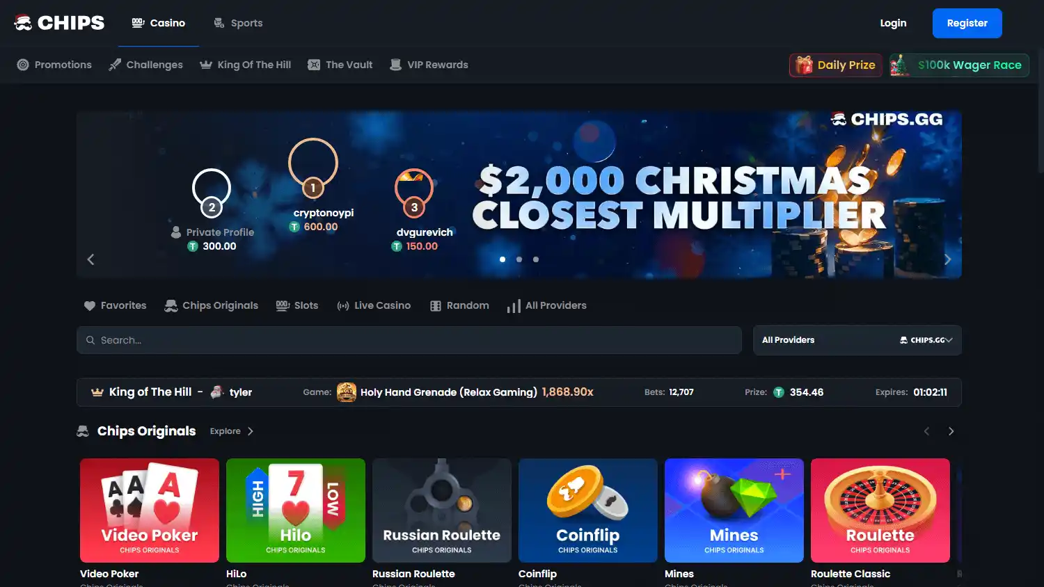 Chips.gg Casino screenshot 2