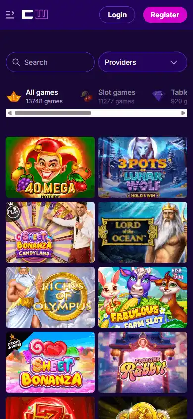 Cipherwins Casino screenshot 5